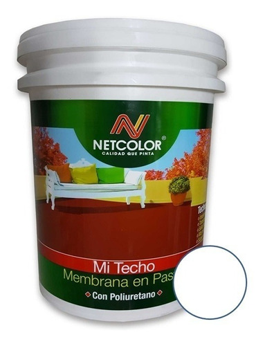 Membrana Liquida Netcolor X 4lts Mi Techo |1ra Calidad|