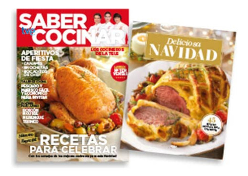 Pack Saber Cocinar #105 | Revista: Recetas Para Celebrar + L