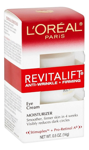 L'oreal Paris Skincare Revitalift Crema De Ojos Antiarrugas Tipo De Piel Todo Tipo De Piel
