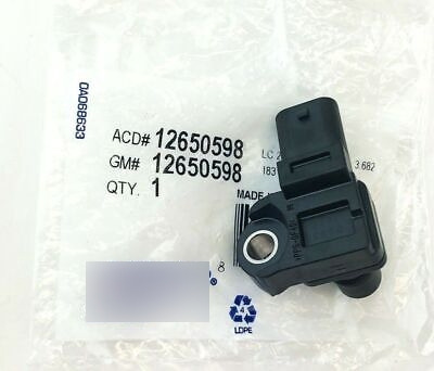 New Oem Acdelco Manifold Absolute Pressure Map Sensor 12 Eef