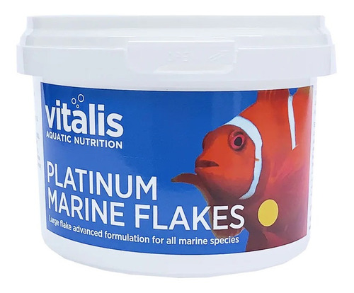 Ração Vitalis Platinum Marine Flakes 22g Aquatic Nutrition