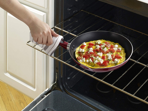 T-fal Vital B039S264 Plancha Cuadrada Roja 1 unidad
