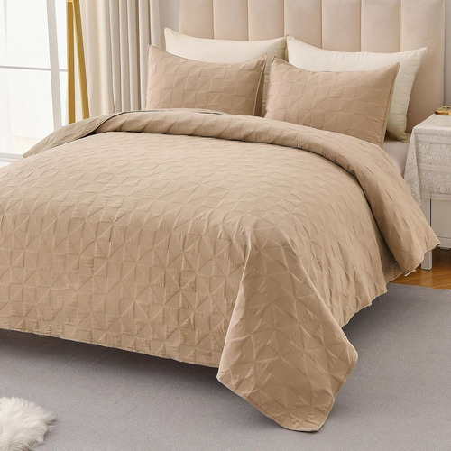 Juego De Ropa De Cama King/cal King - Colcha Ligera De Micro