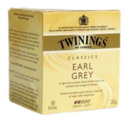 Te Twinings Earl Grey 10 Sobres