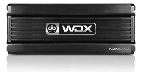 Amplificador Db Drive Wdx3000.1 Potente Calidad 1 Ohms Color Negro