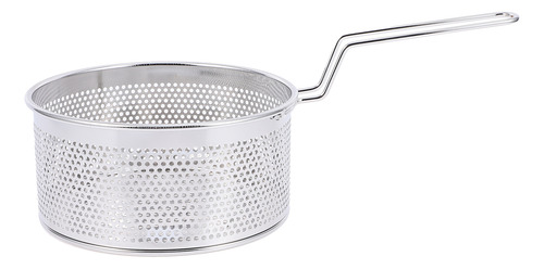 Cesta Para Freír De Acero Inoxidable Con Colador De Malla Fi