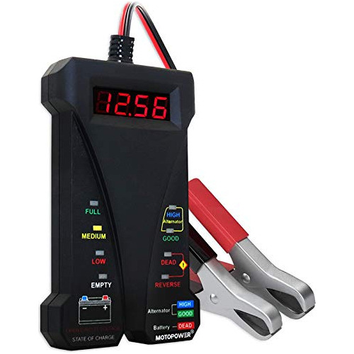 Mp0514a 12v Digital Car Battery Tester Voltímetro Analizador