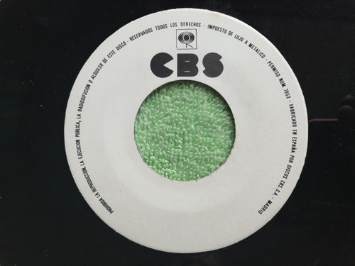 Eam 45 Rpm Vinilo Mecano La Fiesta Nacional 1983 Cbs Promo (Usado)