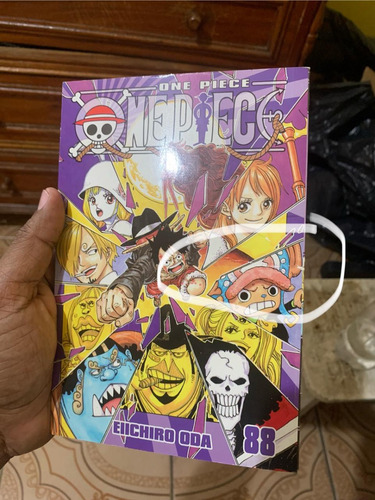 One Piece Nº 88 - Com Pequenos Danos - 200 Páginas Em Português - Editora Panini - Formato 13,5 X 20 - Capa Mole - 2019 - Bonellihq Cx370 Dez23