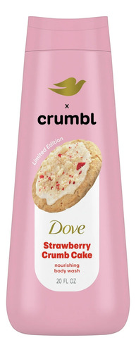 Bodywash Crumbl Dove Strawberry Crumb Cake 20 Oz Strawberry Crumb Cake