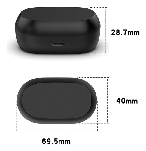 Para Estuche De Carga Jabra Elite7 Pro, Auriculares Inalámbr