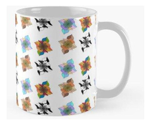 Taza X4 Mandala - Colección De Diseño De Arrugas Calidad Pre