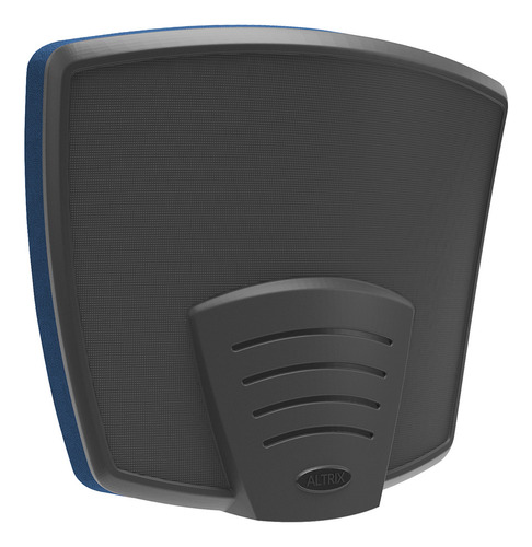 Kit 04 Cadeiras Girat Ergonômica Pto Bx Flexi Poliéster Azul