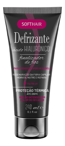 Defrizante Ácido Hialurônico 240ml Softhair