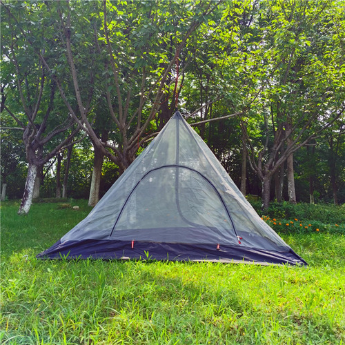 Tienda Piramidal Portátil Tipi Para Acampar Sin Varilla