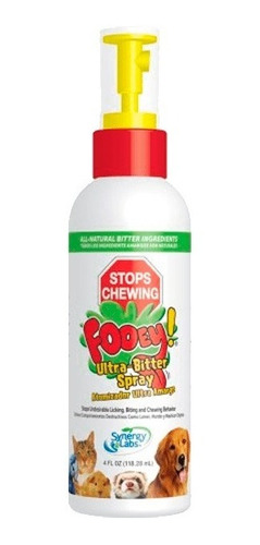 Fooey Spray Detiene Comportamiento Destructivo 4oz