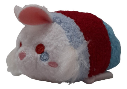 Tsum Tsum Conejo Blanco Peluche Chico 8 X 5 Cm Con Holograma