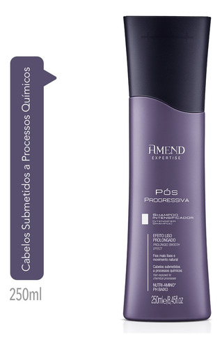 Amend Pós Progressiva Shampoo + Máscara + Oil Moringa