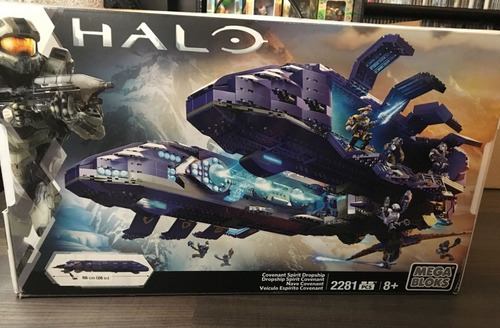 Halo Mega Bloks Nave Covenant Spirit  Dropship