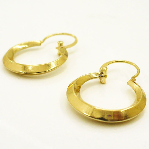 Aros Oro 18 K Criollos Argolla Mujer 2.2 Gr 18 Mm Nena Mamá