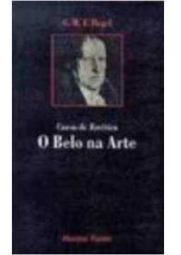 Curso De Estética - O Belo Na Arte De G. W. F. Hegel Pela...