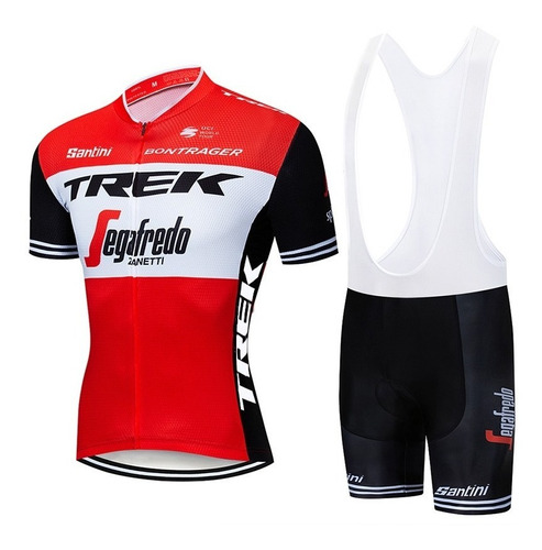 Uniforme Ciclismo Trek 2019 Jersey + Short Bib, Bici, Ruta