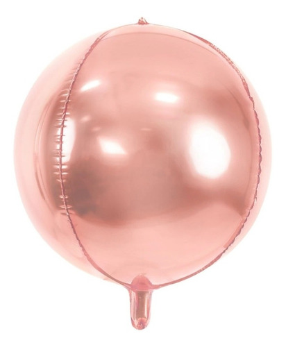 17 Globo Orbz Esfera Liso 45 Cm Orbz Metalico Varios Colores