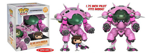 Overwatch D.va With Meka 6´´ - Funko Pop