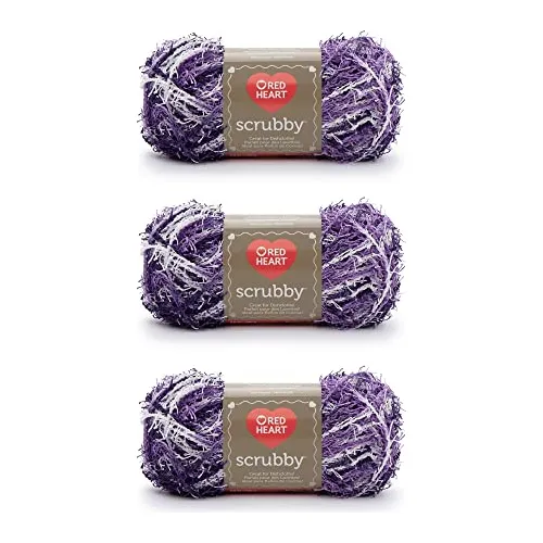 comprar Ovillo De Lana Red Heart Scrubby, Paquete De 3, Gelatina De