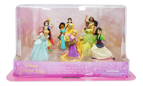 Setfiguras Playset Princesas Disney Oficial 9 Figuras