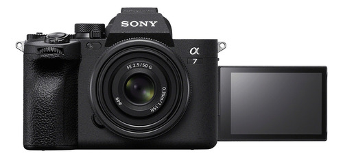 Sony Alpha Kit A7 IV OSS ILCE-7M4K sin espejo color  negro