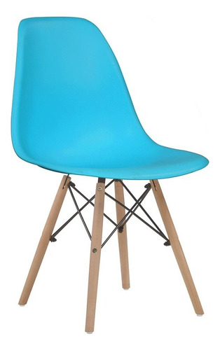 Silla Réplica Eames - Azul Cantidad de sillas por set 1 Diseño de la tela Trendy