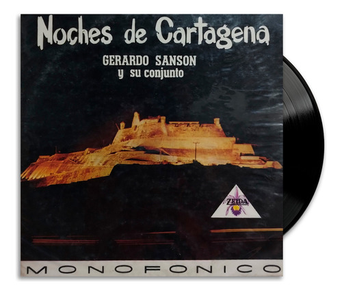 Gerardo Sanson Y Su Conjunto - Noches De Cartagena - Lp