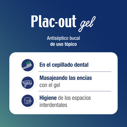 Bernabó Plac-out Gel Antiseptico Bucal X 60g
