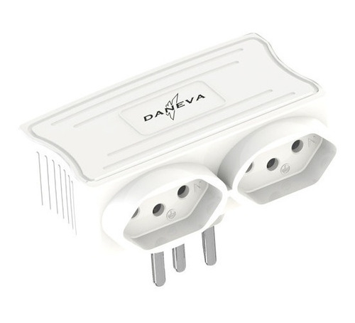 Carregador Mult Com Usb Bivolt 2 Saídas 2 Pólos+terra Bran