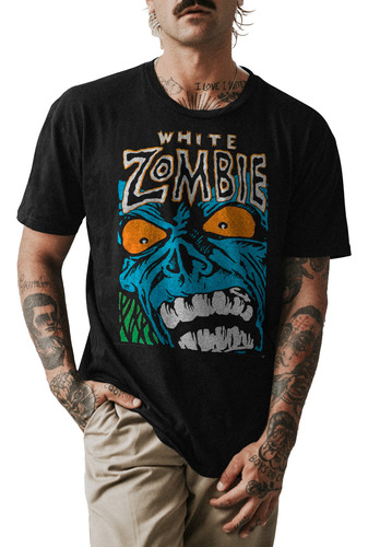 Polo Personalizado Banda White Zombie Heavy Metal 003