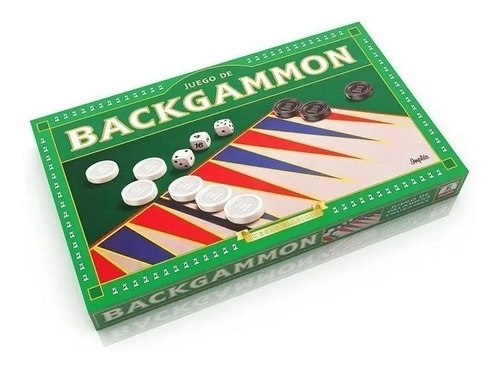  Backgammon Juego De Mesa Implas Art.3 Educando 