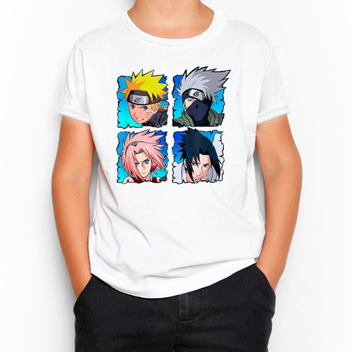 Remera Niño Naruto - Anime Manga Otaku - Varios Modelos - 17