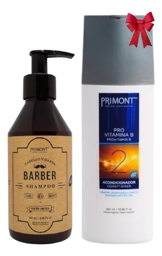 Shampoo Barber Primont 250ml +