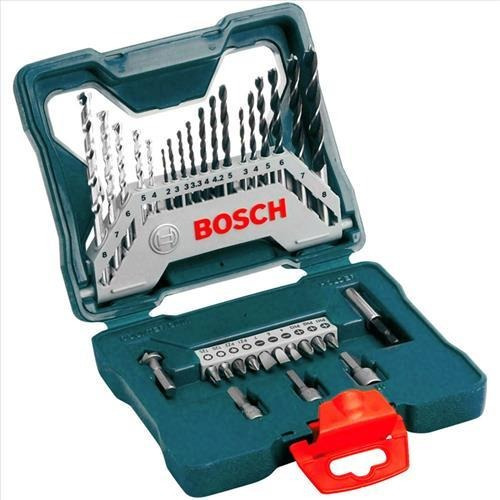 Set Brocas Llaves Puntas Bosch 33 Pcs + Maleta 17-398