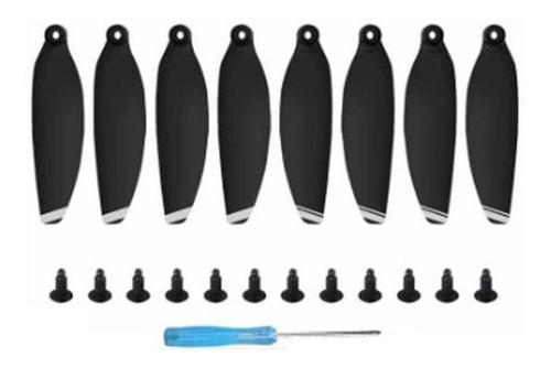 Aspas Para Dron Mavic Mini, Mxmnb-002, 8 Hélices, Negro Con