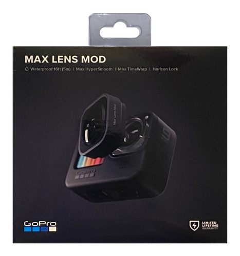 Imagen 3 de 4 de Mod Lente Max Para Camara Gopro Hero9 Black, Estabilizacion