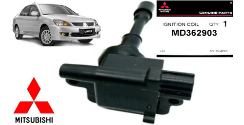 Bobina Mitsubishi Lancer 1.6 Cvt Glx Cs3 2010 2011 2012 2013