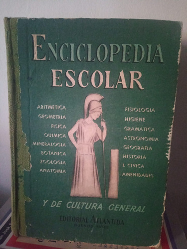 Enciclopedia Escolar Y De Cultura General. Edición 71