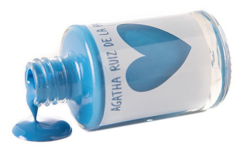 Imagen 2 de 3 de Esmalte Uñas Agatha Ruiz De La Prada Blue