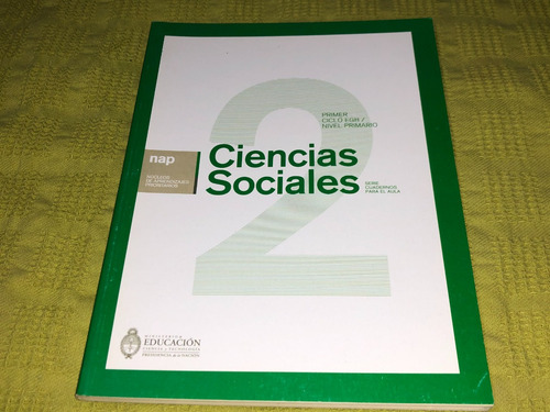 Ciencias Sociales 2 Nap - Ministerio De Educación (Usado)