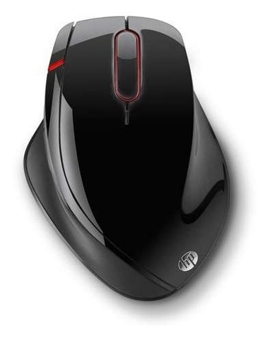 Mouse Láser Hp X7000 Inalámbrico 6 Botones Amv Color Negro