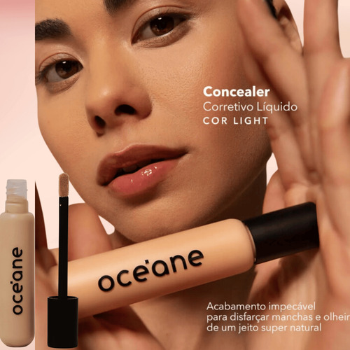 Corretivo Líquido Claro Concealer Light Océane Edition 15g