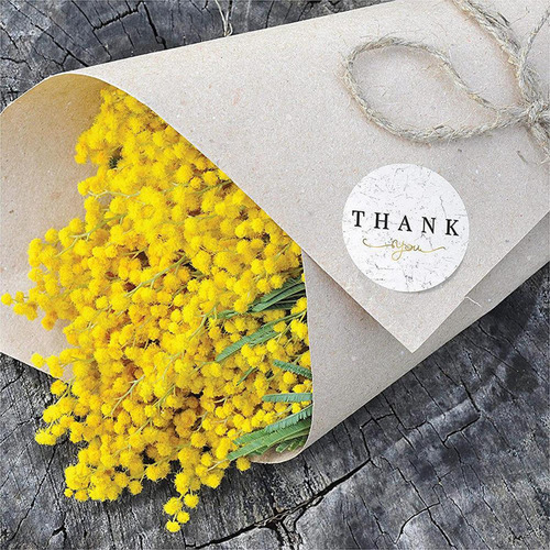 Gracias Pegatinas Rollo 500pcs Etiquetas Decorativas