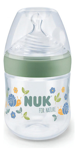 Mamadera Nuk 150ml For Nature Flujo S Verde Mate